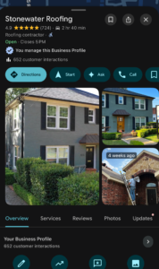 Google My Business SWR