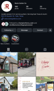 Ronin Instagram Account